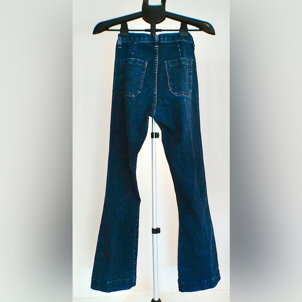 ✨ RAMY BROOK High-Rise Button Fly Flare Jeans – Size 26 ✨ - Picture 3 of 4